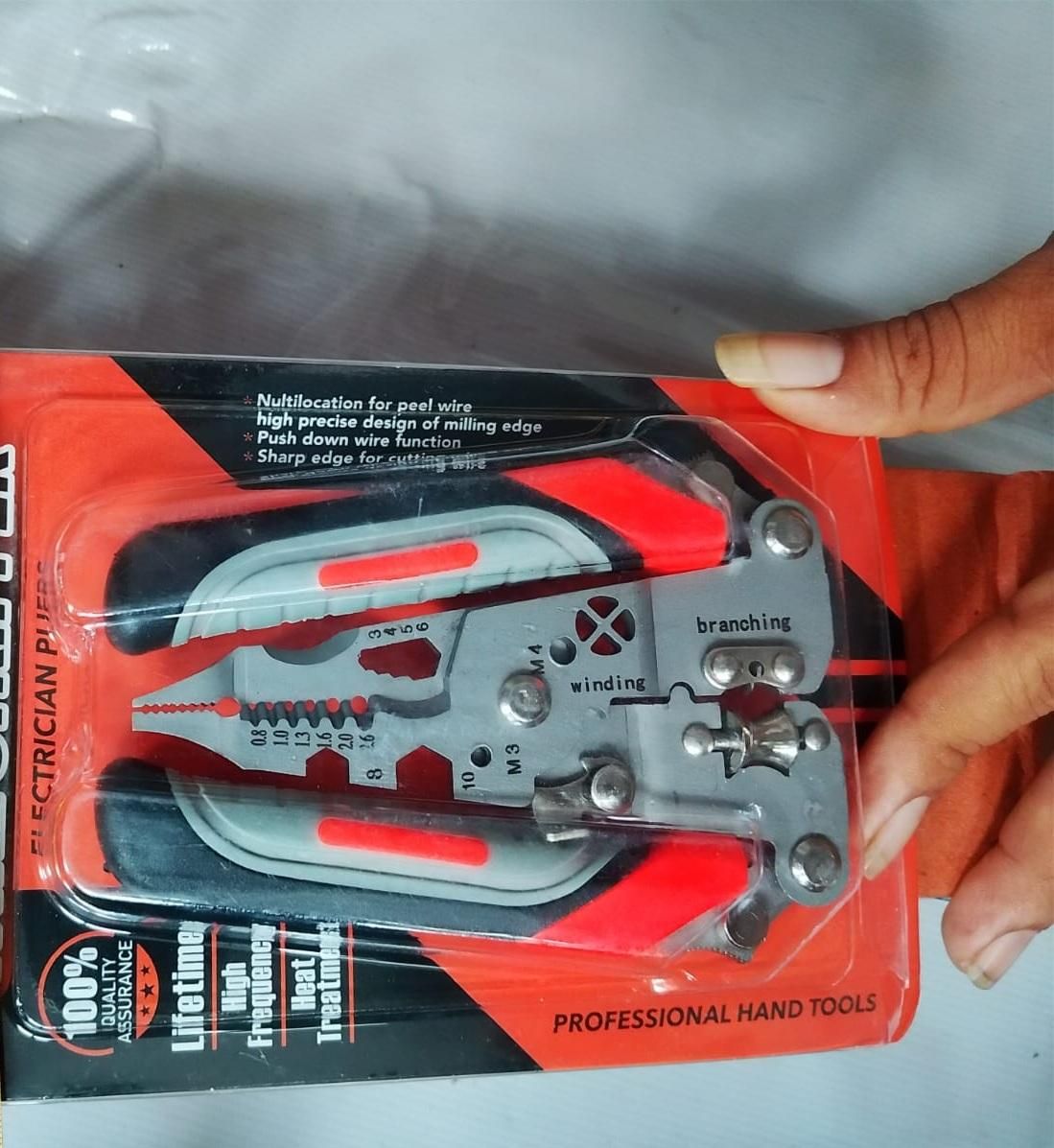 Foldable Multi-Tool Pliers for Electricians | Compact 14-in-1 All-Purpose Electrical Tool