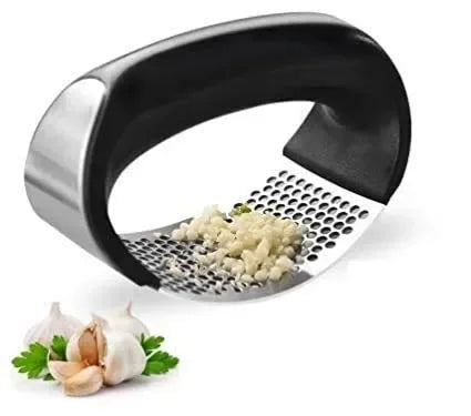 Stainless Steel Garlic Presser / Crusher - Rimikart