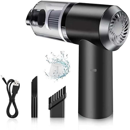 BD Vacuum Suction Cleaner – Portable Wireless Air Duster | 2-in-1 Vacuum & Blower for Home, Car & Electronics