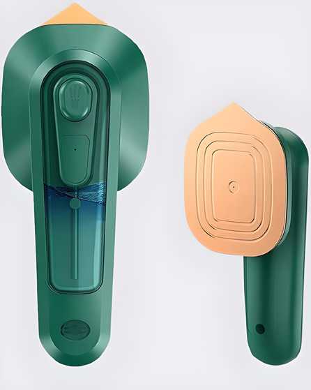 Portable Mini Travel Steamer & Handheld Iron | 2-in-1 Dry & Wet Quick Heating Press | Wrinkle Remover for Clothes